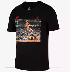 MICHAEL JORDAN 3:51 Slam Dunk NIKE AIR JORDAN Tee SzL